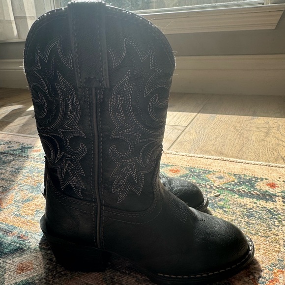 Toddler Black Durango boots - Picture 2 of 5